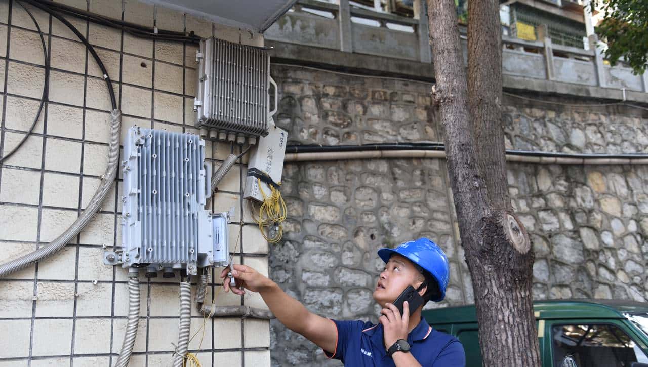 金秋怀化 “电信蓝”绘就通信畅通全景图