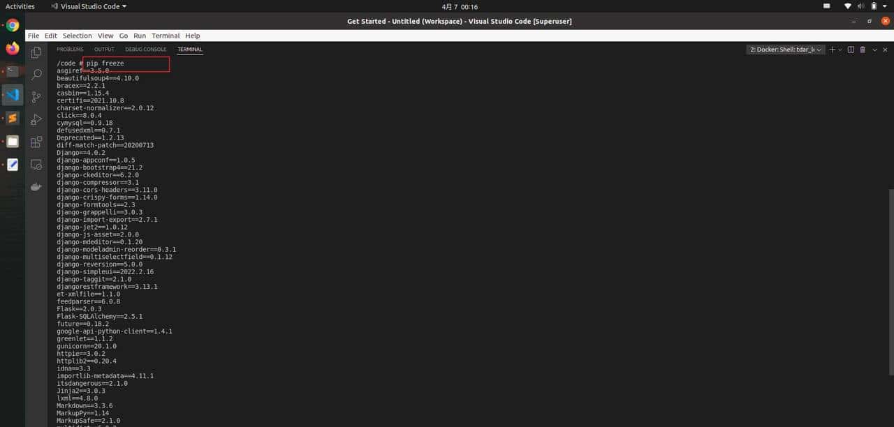 「Python」 常用的pip命令和Django命令
