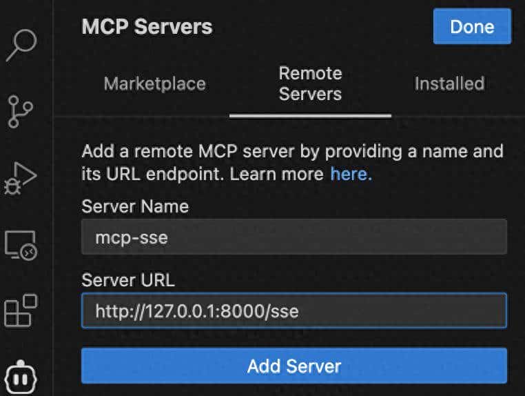 使用Python开发MCP Server