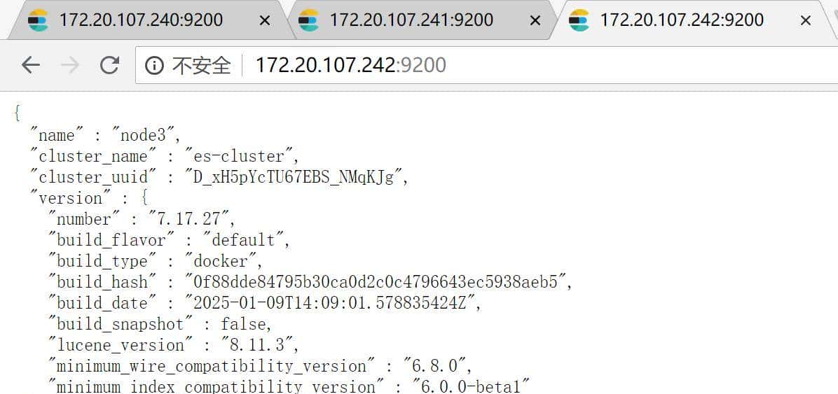 Elasticsearch7.17.27集群安装-docker部署