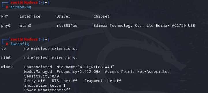 Kali-Linux-2024.3在线安装EW-7833UAC(AC1750)RTL8814AU驱动