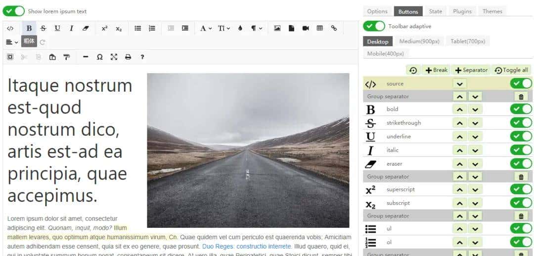 推荐 10 款常用的富文本编辑器
