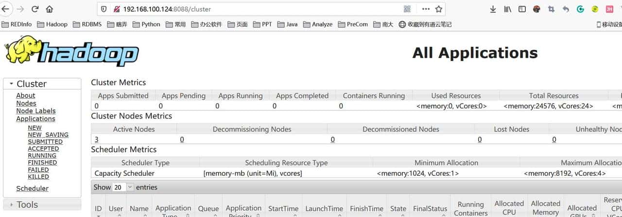 Hadoop3高可用集群搭建