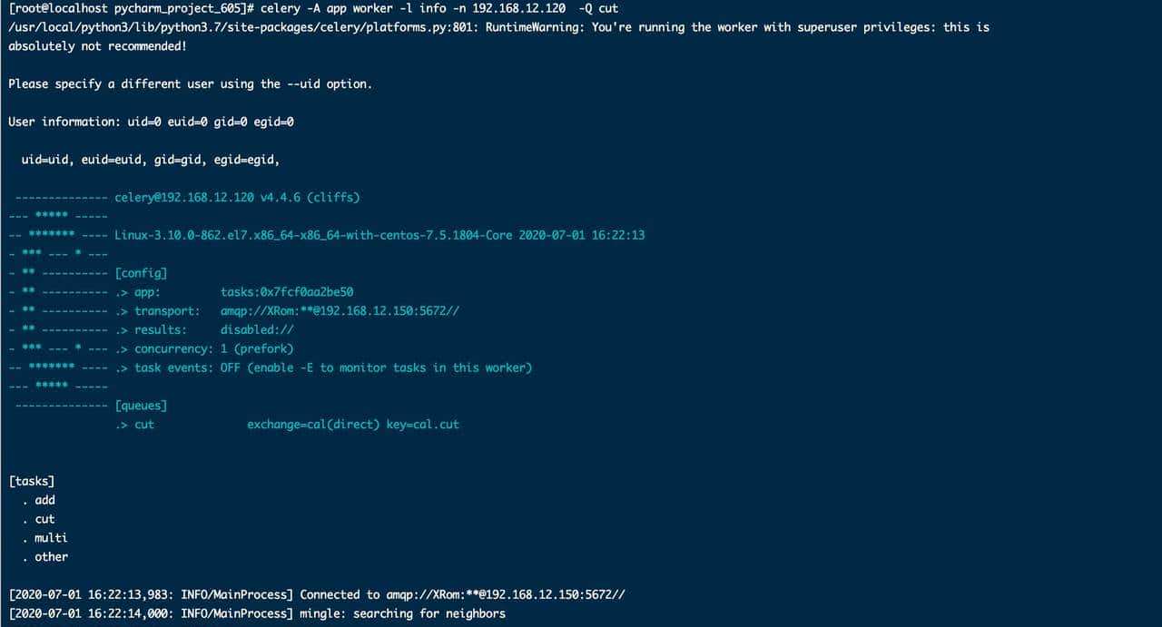分布式任务调度Celery