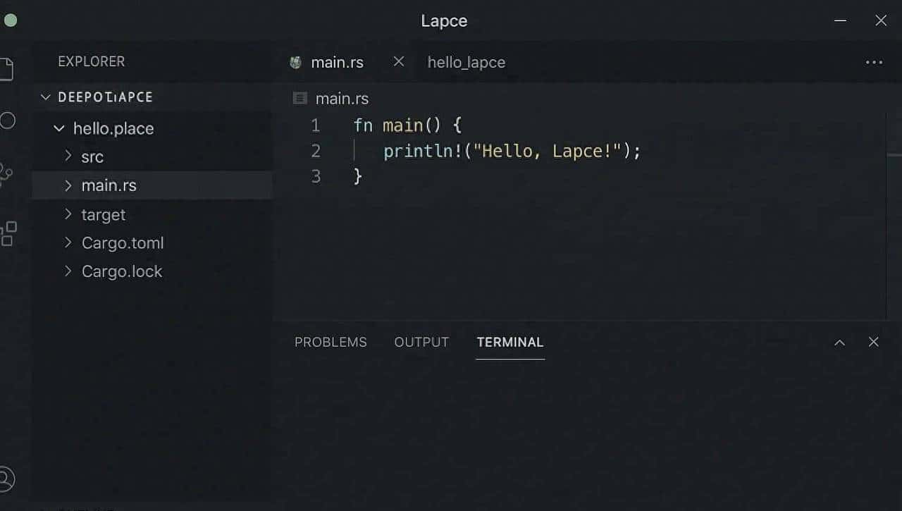 使用 Lapce 开发软件的详细过程与步骤