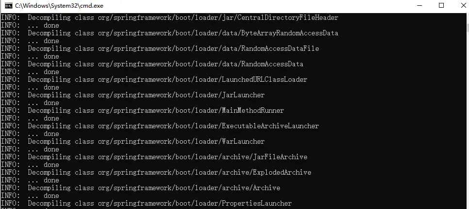 jar文件 反编译(IDEA环境)