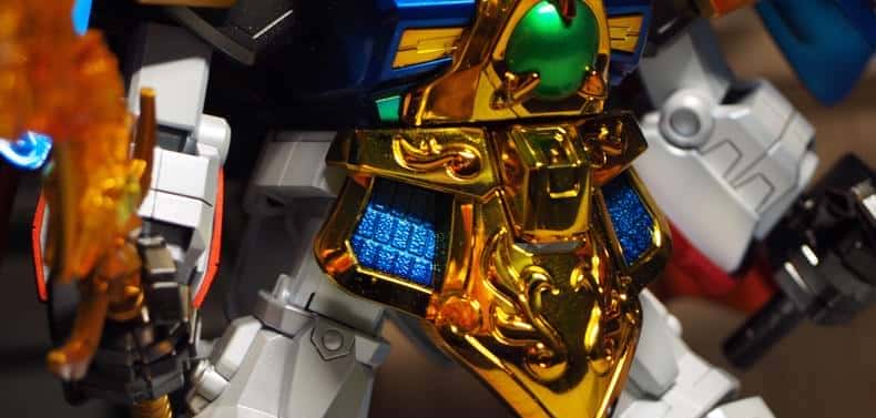 SD比例加大版精涂刘备高达模型