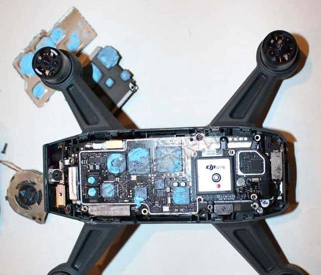 拆解大疆Spark无人机