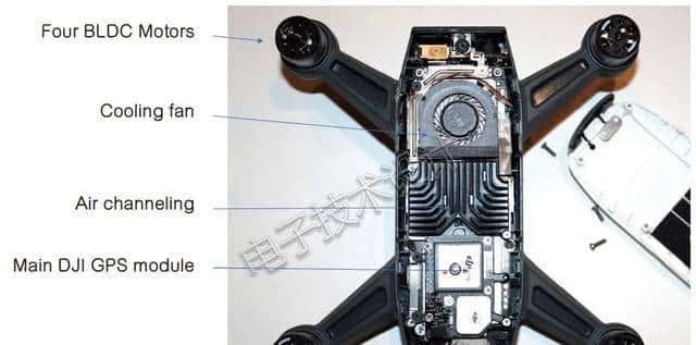 拆解大疆Spark无人机