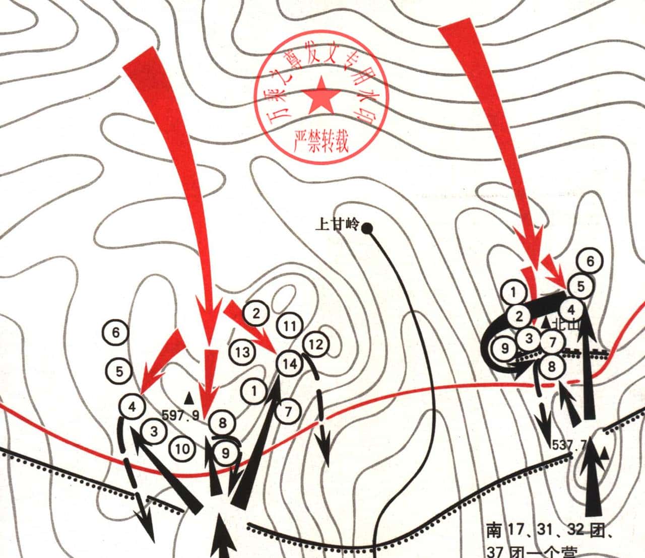 图解战例,美军视角下的上甘岭战役第二天战斗,军官几乎全部阵亡 - 鹿快