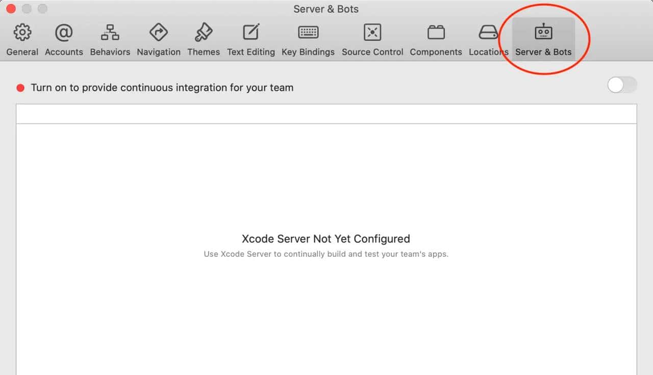 Xcode Server简单介绍(一) —— Xcode Server的安装和配置(一)