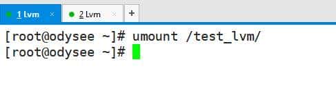 LVM系列篇:删除逻辑卷