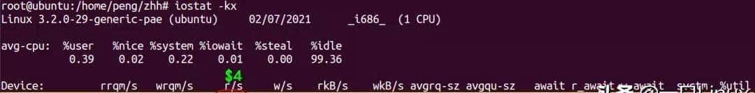 Linux运维获取内存、cpu、磁盘IO信息