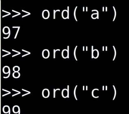 [oeasy]python034_计算机是如何认识abc的_ord函数_字符序号_ord
