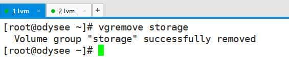 LVM系列篇:删除逻辑卷