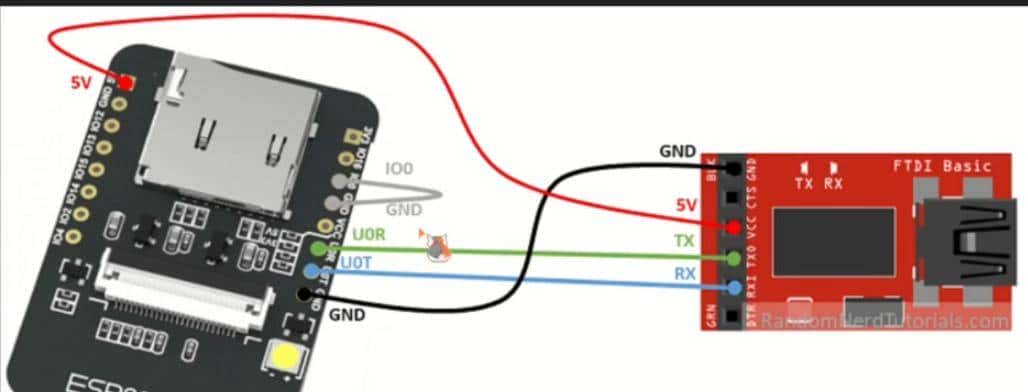 Arduino 实例（三十九）启动esp32-cam视频监控及遇到的坑
