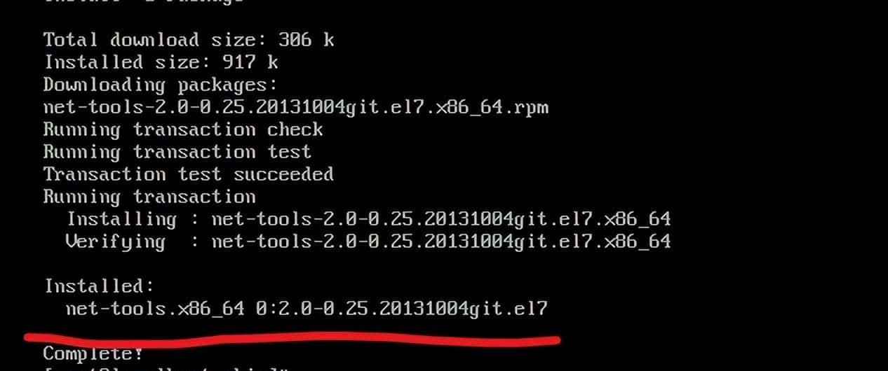 Linux-安装ifconfig