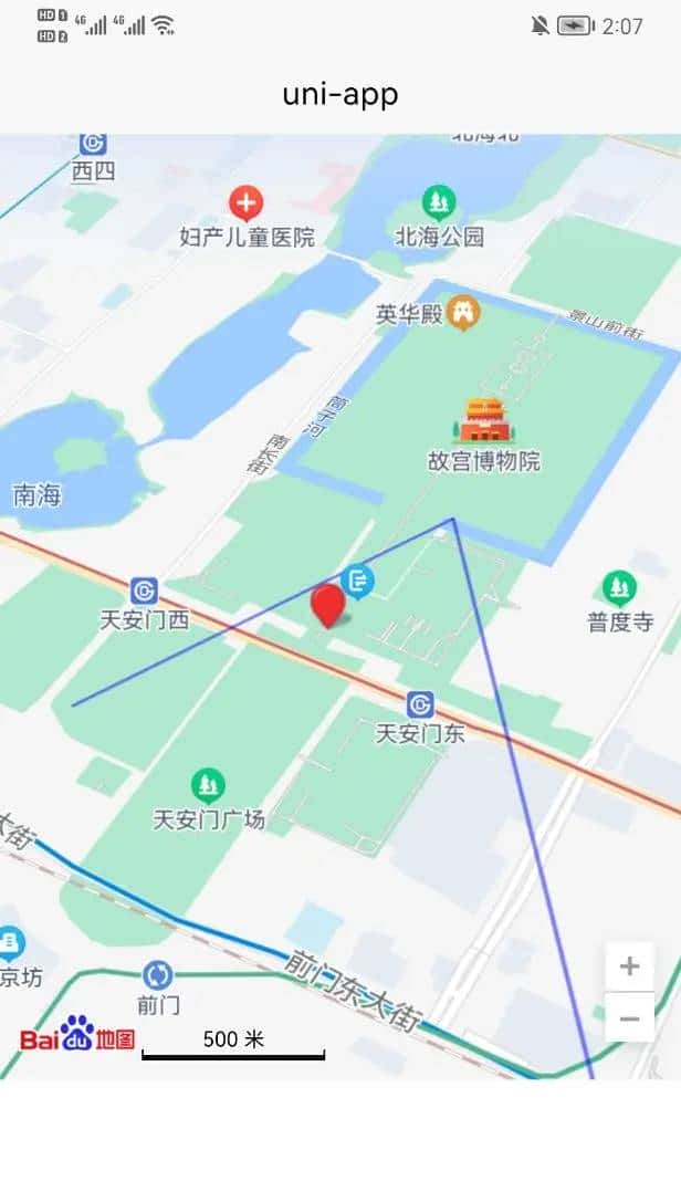 uniapp(安卓端)百度地图的使用