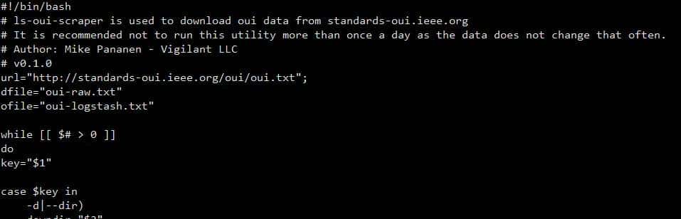 将MAC地址中OUI信息自动翻译 - 鹿快