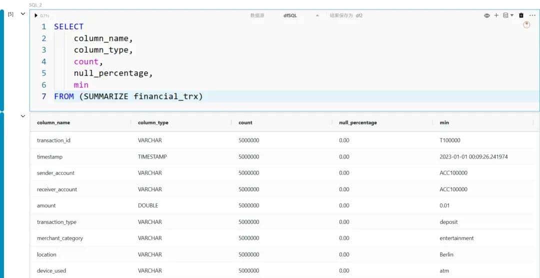使用 DuckDB 进行基本特征工程