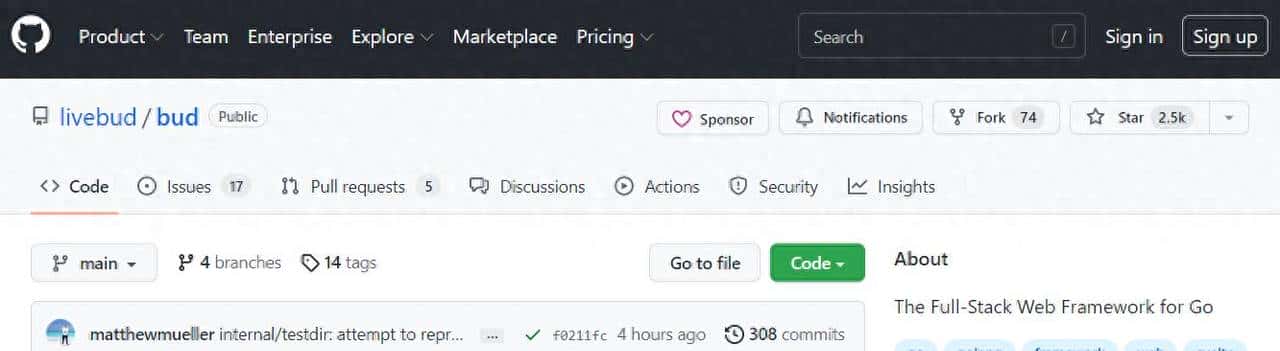 基于Go语言的全栈Web框架，为你编写无聊代码，助你更快构建网站 - 鹿快