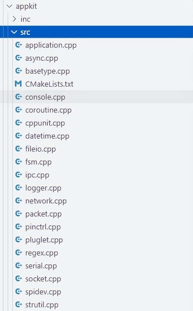 一个面向嵌入式Linux C++的应用开发框架！