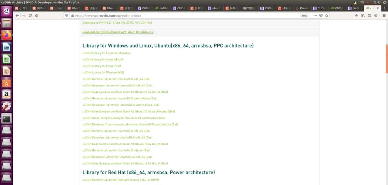Ubuntu16.04 CUDA10.2升级至CUDA11.3 cuDNN8.2.0