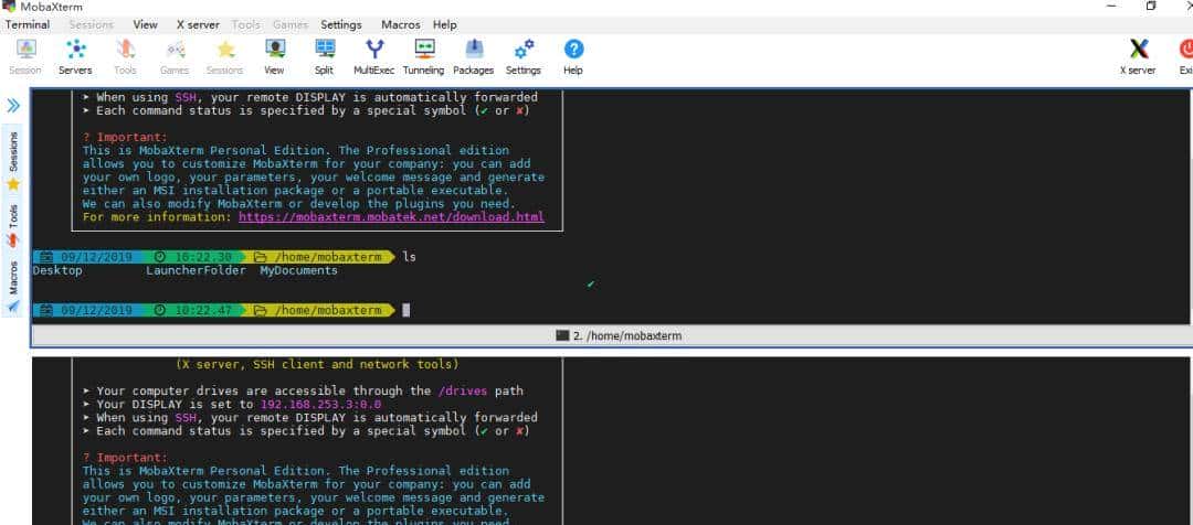 SSH 客户端神器之 MobaXterm