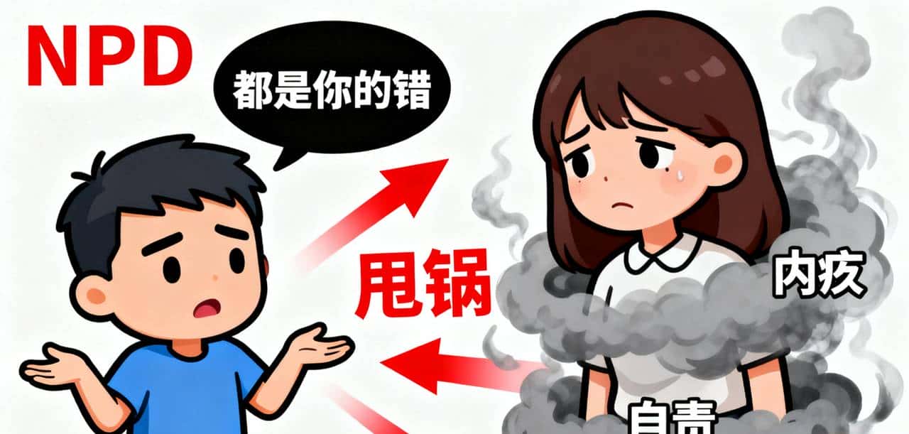 恶心!NPD被看穿后,竟反向指责甩黑锅 - 鹿快
