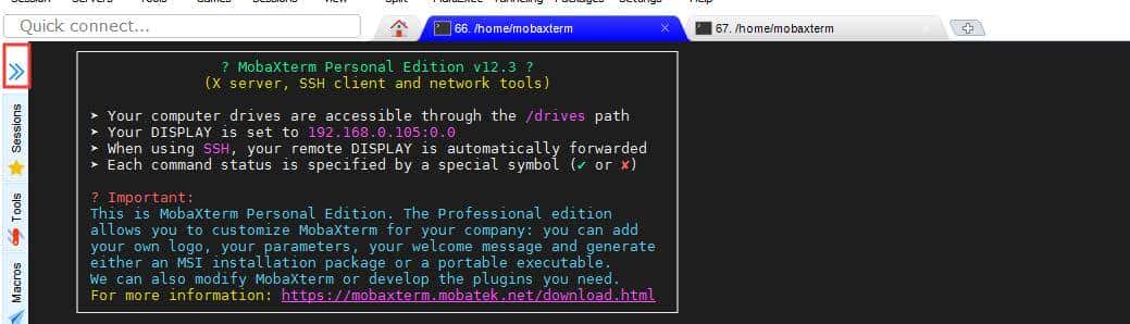 SSH 客户端神器之 MobaXterm