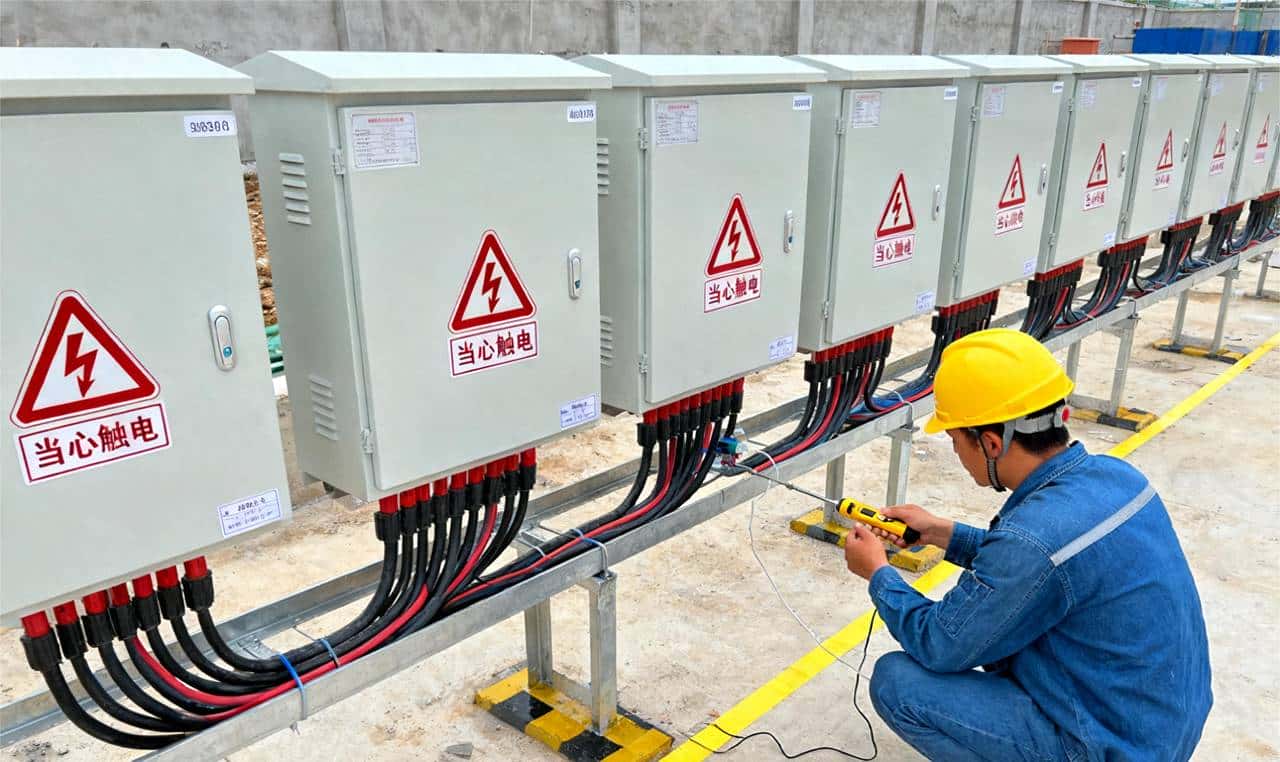 建筑施工现场配电线路安全管理要求 - 鹿快