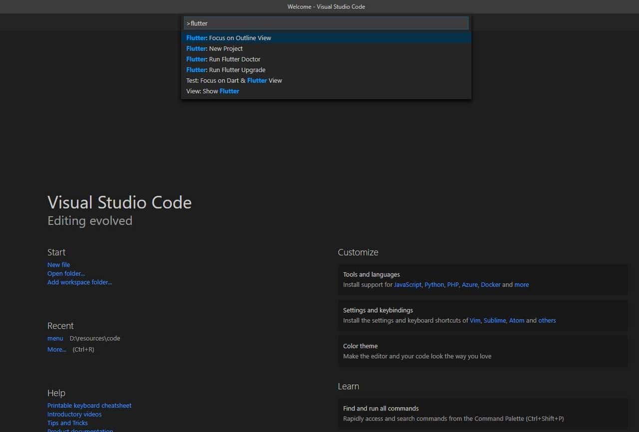 Flutter无脑入门-从零到第一个APP