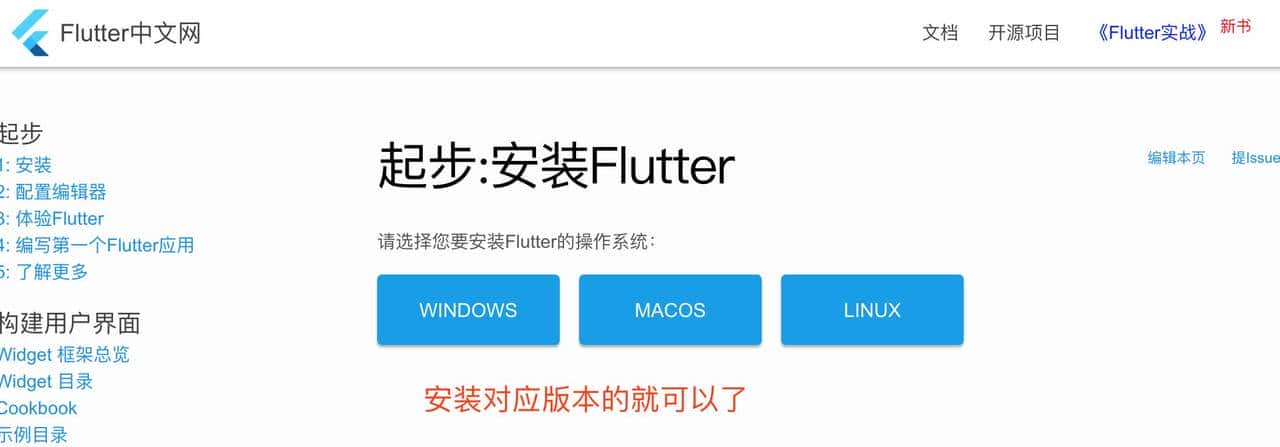 创建属于自己的第一个flutter项目