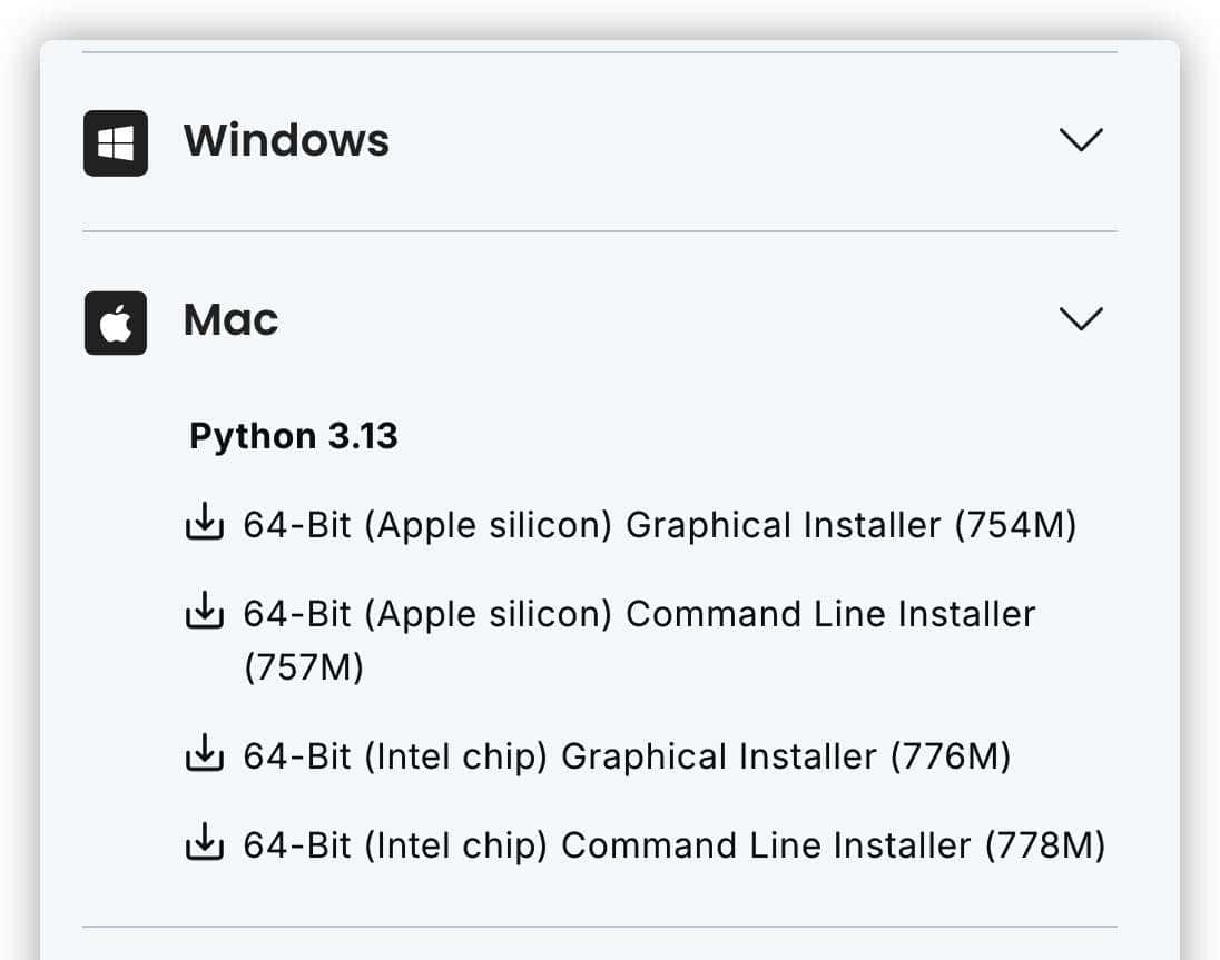 【Python】Mac中Anaconda安装与使用（2025）