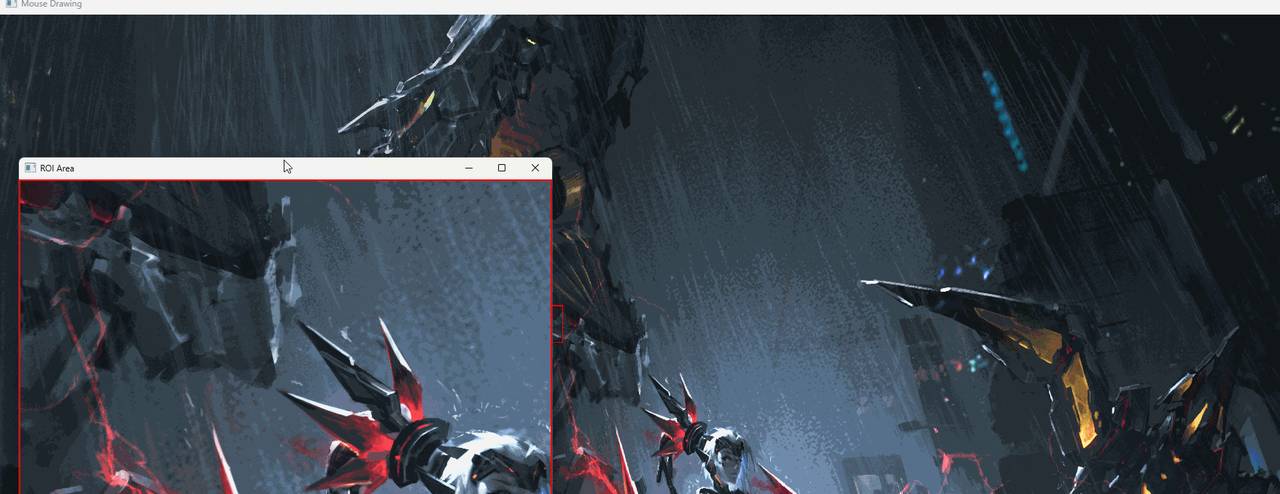 【OpenCV + VS】如何使用鼠标在图像上绘制 - 鹿快