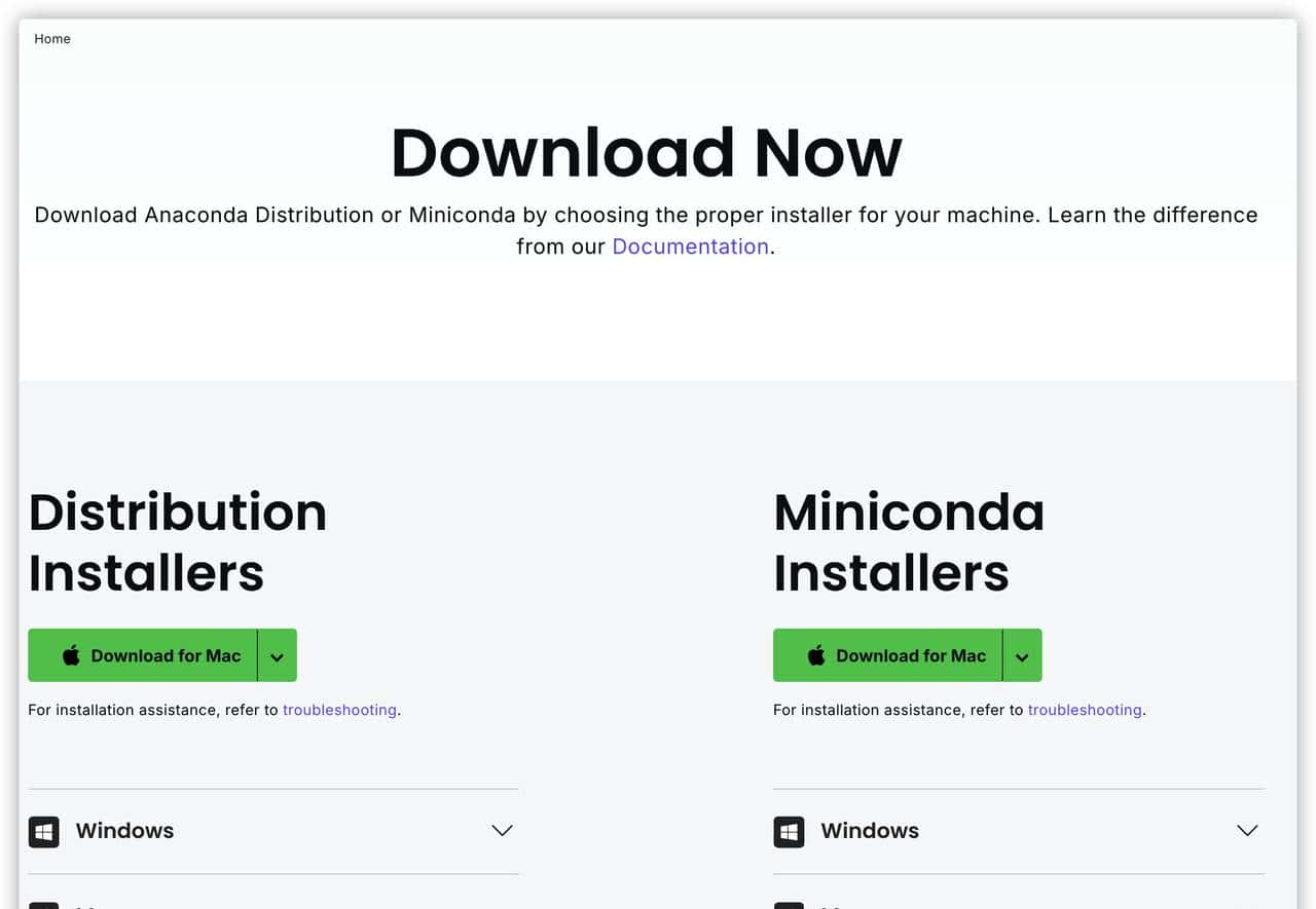 【Python】Mac中Anaconda安装与使用（2025）