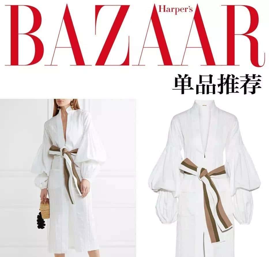 听说美的人儿都在穿这条小白裙！不信你看Baby、诗诗和汤唯