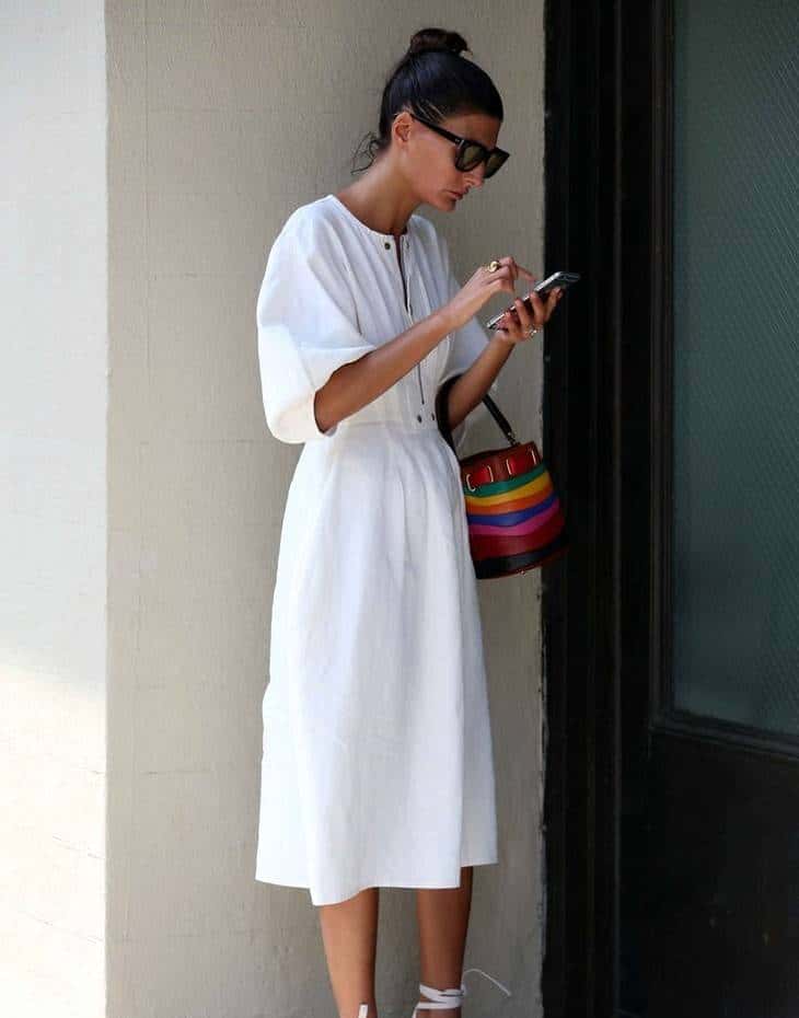 听说美的人儿都在穿这条小白裙！不信你看Baby、诗诗和汤唯