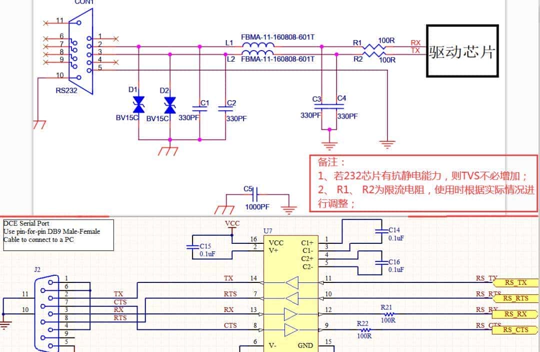 常用通信接口（串口、RS232、RS485原理与区别）