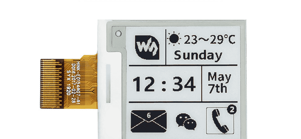 电子墨水屏（e-Paper）引脚功能详解 - 鹿快