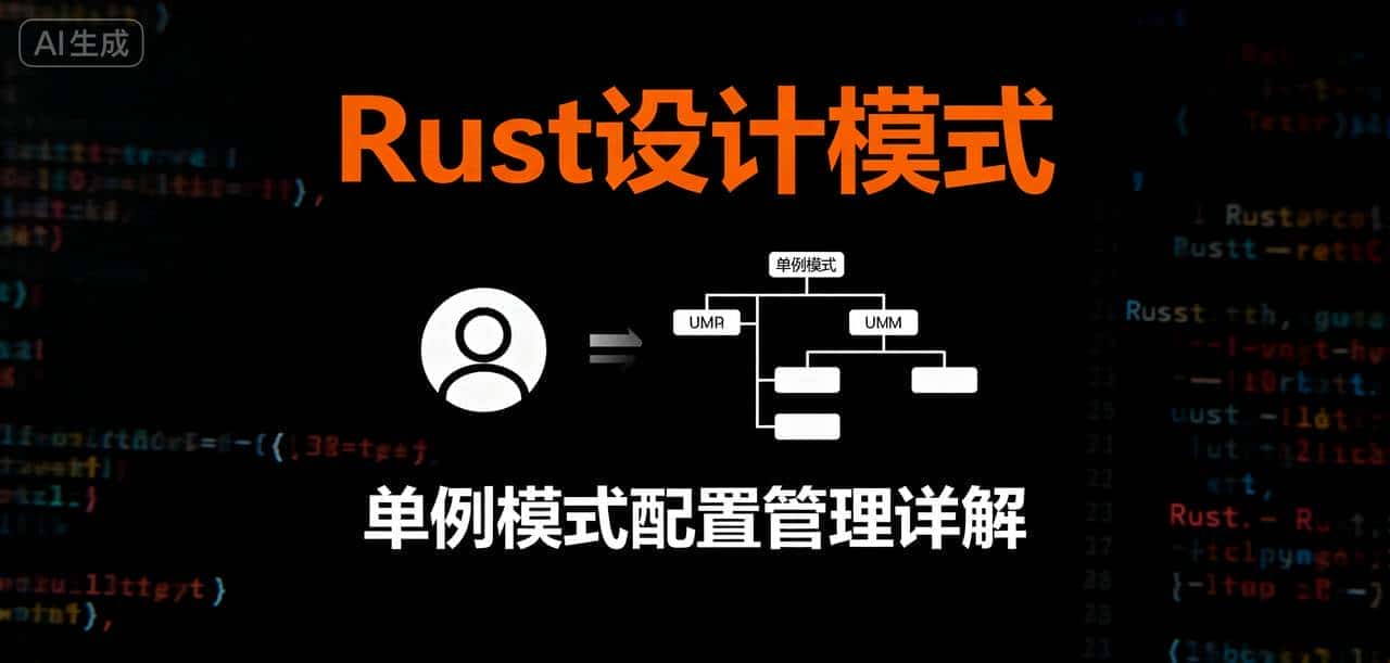 使用 Rust 单例模式实现全局配置文件的加载和使用 - 鹿快