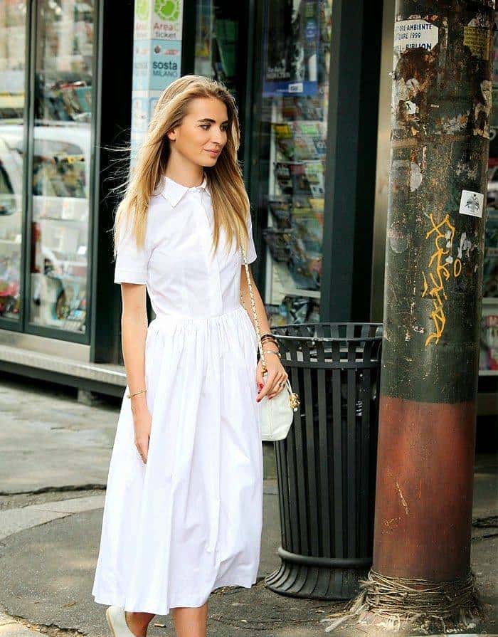 听说美的人儿都在穿这条小白裙！不信你看Baby、诗诗和汤唯