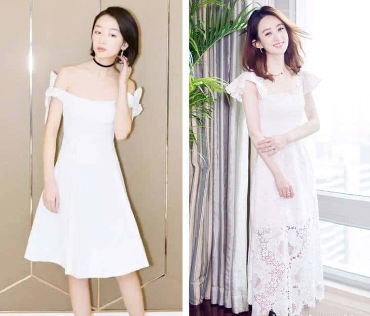 听说美的人儿都在穿这条小白裙！不信你看Baby、诗诗和汤唯