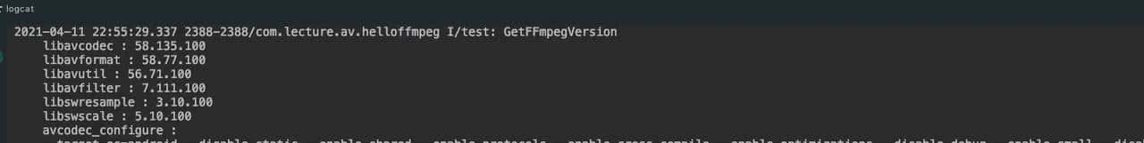 macos NDK Clang 编译FFmpeg +Android工程集成