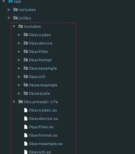 macos NDK Clang 编译FFmpeg +Android工程集成