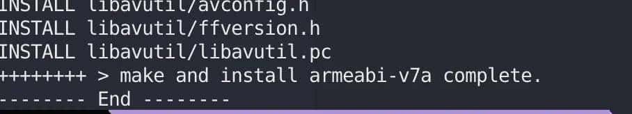 macos NDK Clang 编译FFmpeg +Android工程集成