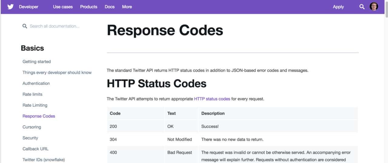 API状态和错误码