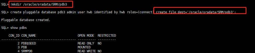 详解Oracle12c中多租户（容器）创建PDB--从种子创建PDB