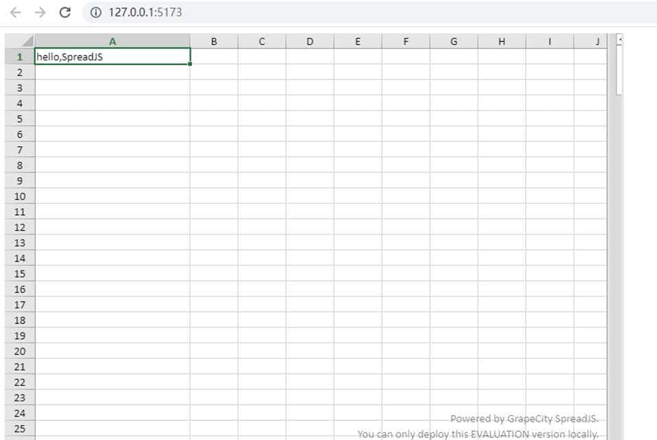 Svelte框架结合SpreadJS实现纯前端类Excel在线填报