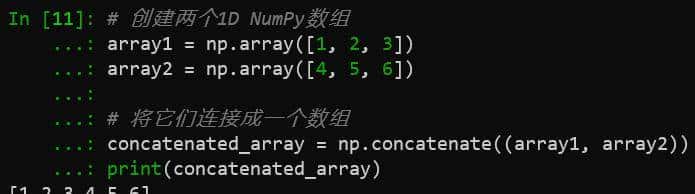 常用的NumPy函数及其示例
